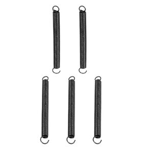 3.5x50mm(ODxL) Extension Spring - 5Pack - Good for Home Repair Machinery - Metal Extended Compressed Spring - Black