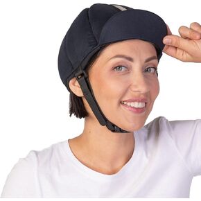 Ribcap Hardy Medical Grade Protective Helmet | Navy | Large (Head Circumference 23-24") | Soft Helmet for Epilepsy | Protective Helmet for Seizures | Fashionable and No Stigma