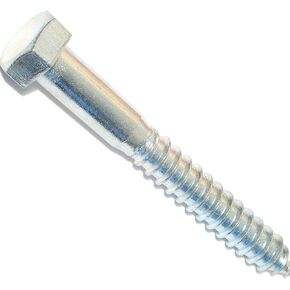 014973260576 Hex Lag Screws, 1/2 x 4, Piece-50, zinc