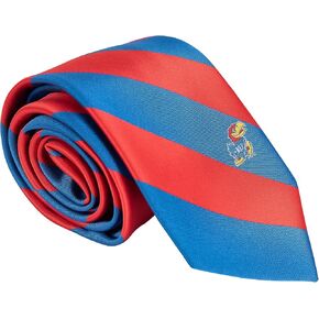 Desert Cactus University of Kansas Tie Jayhawks KU, 100% Polyester, with Logo