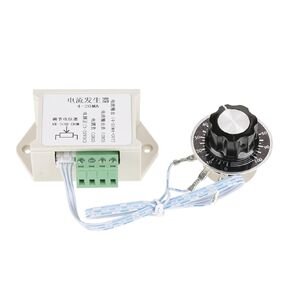 Nikou 4-20mA Generator, 4-20mA Current Generator Adjustable Analog Quantity Current Generator Module for PLC, Frequency Converter, Servo