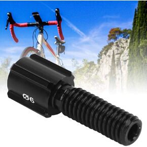 Bike Line Pipe Screw, 10pcs Black Metal Aluminium Alloy Brake Cable Screw RC122-M6 Bicycle Brake Cable Screw for Bikes Thumb Shifter, Rear Derailleur, Brake Cable Adjustment(M6)