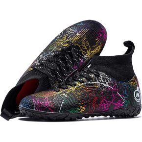 Boy Soccer Cleats Big Kids Soccer Shoes Professional Soccer Cleats Shoes,Unisex Soccer Sneakers for Little Kids Athletic