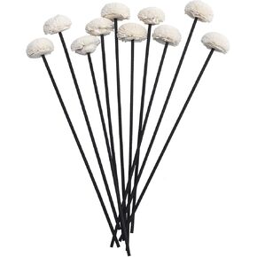 20 Reed Diffuser Sticks with Flower 8 Inch Fragrance Aromatherapy Oil Refill Diffuser Stick Replacement Sticks