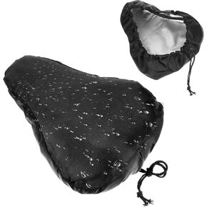 Bike Seat Cover, Waterproof Bicycle Saddle Cover, Bike Seat Rain Cover with Drawstring, Washable Bike Seat Cushion Cover for Women Men City/Mountain
