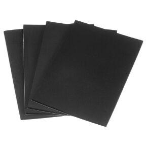 uxcell 4pcs Adhesive Foam Padding Sheets 1/4" Thick x 8" Long x 12" Wide EVA Foam Sheet Self Stick Non-Slip Anti Vibration Pads, Anti-Skid Noise