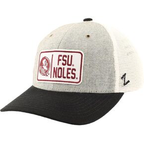 Zephyr Unisex Adult NCAA Officially Licensed Snapback Dylan Patch Defer Hat, Heather