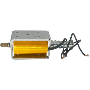 DC 12V Push Pull Solenoid 35mm Long Stroke Small Electromagnetic Electric Magnet For Automobiles,Project and DIY