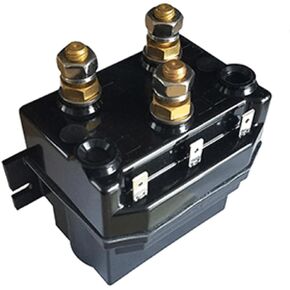 Maxwell Reversing Solenoid Pack - 12V, SP5104, Black