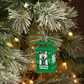 FOCO - NBA Basketball Team Holiday Light Up Lantern Xmas Christmas Tree Hanging Ornament (Philadelphia 76ers)