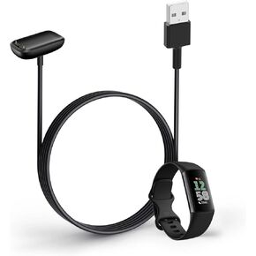 Charger Cable Replacement for Fitbit Charge 6/Charge 5/Luxe Fitness Tracker (3.3 Ft/1 Pack)