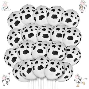 20 Pieces Dog Paw Balloons Funny Paw Print Balloons Pet Latex Balloons for Children's Birthday Western Cowboy Farm Party Decoration Supplies