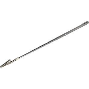 SE 35-Inch Telescopic Alligator Clip with Pocket Clip - Extendable Stainless Steel Tool for Home Repairs, Automotive, Bracelets, Hobbies, and Crafts - 8016TA-36
