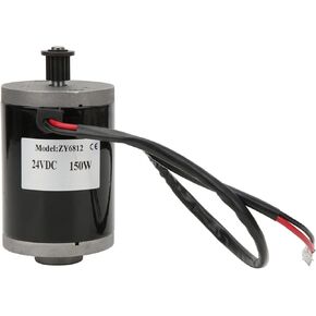 ZY6812 24V 150W Electric Motor, Synchronizing Wheel Permanent Magnet DC Brush Motor for Electric Scooter Bike