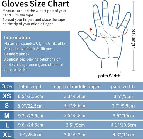 OOPOR Winter Warm Gloves Running Gloves - Touch Screen Cycling Thermal Gloves Man Woman Windproof Gloves Non Slip Ultralight Biking Black Gloves with Fleece Lining for Hiking Driving Climbing in Saudi Arabia