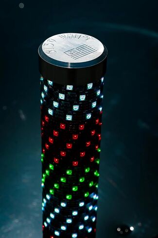 5150 Whips 1 Foot Nitestik Fat Whip 187 Style Bluetooth Controlled LED Color Changing Whips - Move to Music/Sound (Pair) in Kuwait