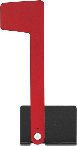 Ozland Professional Multi-Directional Mailbox Flag, Galvanized Steel Mailbox Replacement Flag Kit, Tool Free Installation, for Wall-Mount and Post-Mount Mailboxes (Heavy Duty Metal Material) in Saudi Arabia