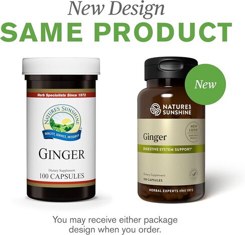 Nature's Sunshine Ginger، 100 كبسولة in Kuwait