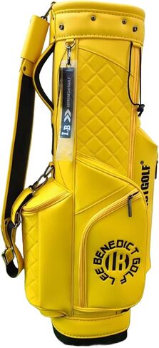 Golf Club Bag Cart Bag Stand Staff Bag 8.5inch 5 Way PU Bag for Men and Wemen in Saudi Arabia