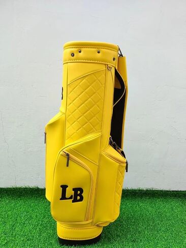 Golf Club Bag Cart Bag Stand Staff Bag 8.5inch 5 Way PU Bag for Men and Wemen in Saudi Arabia