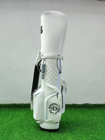 Golf Club Bag Cart Bag Stand Staff Bag 8.5inch 5 Way PU Bag for Men and Wemen in Saudi Arabia