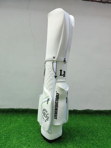 Golf Club Bag Cart Bag Stand Staff Bag 8.5inch 5 Way PU Bag for Men and Wemen in Saudi Arabia