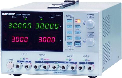Instek GPD-2303S 180W Dual-Output Programmable Linear DC Power Supply, 30V DC, 3 Amp in Kuwait