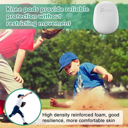 8 Pcs Football Knee Pads for Youth, Skill Positions Sports Ultra Light Knee Sleeve for School Team Boys Girls Anti Collision Basketball Volleyball Soccer Cycling Wrestling Protector in Saudi Arabia
