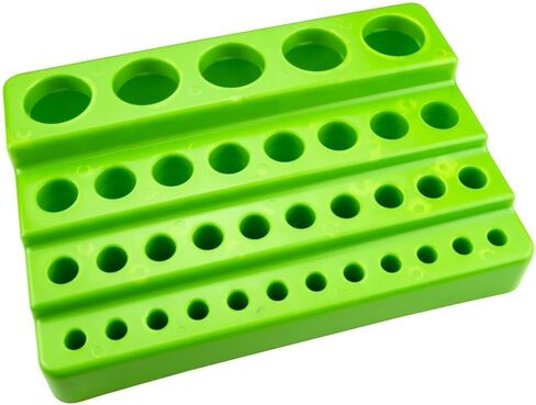 Caplugs Evergreen 240-6400-Y10 Multi-Tier Universal Rack. 35 Places, Polystyrene, Yellow in Saudi Arabia