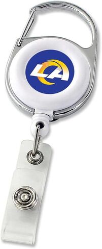 Aminco NFL Los Angeles Rams Deluxe Clip Badge Reel in Saudi Arabia