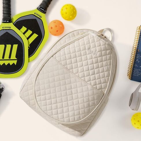 حقيبة Sucipi Pickleball للنساء حقيبة ظهر Pickleball خفيفة الوزن مبطنة حقيبة تنس حقيبة ظهر Pickleball مجداف in Saudi Arabia