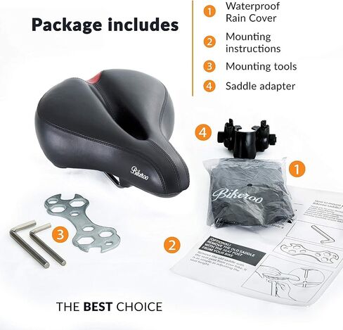 Pressure Relief Bike Seat for Women, Universal Fit for Peloton, Trek, Giant, Schwinn in Saudi Arabia
