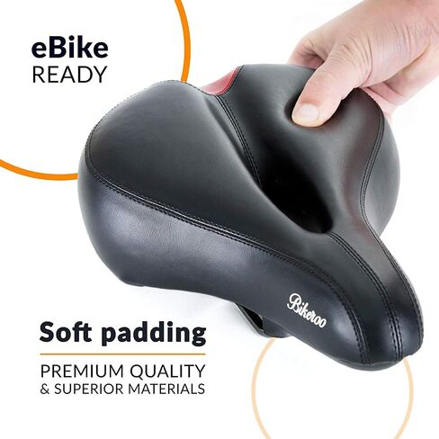 Pressure Relief Bike Seat for Women, Universal Fit for Peloton, Trek, Giant, Schwinn in Saudi Arabia