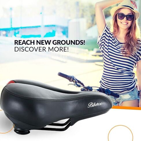 Pressure Relief Bike Seat for Women, Universal Fit for Peloton, Trek, Giant, Schwinn in Saudi Arabia