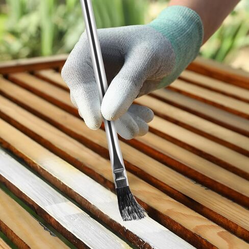 Acid Brush, 36 Count 3/8 Inch Acid Flux Brushes with Tin-Plated Handle and Natural Bristle, Disposable Acid Brush for Soldering, Woodworking, Crafting in Saudi Arabia