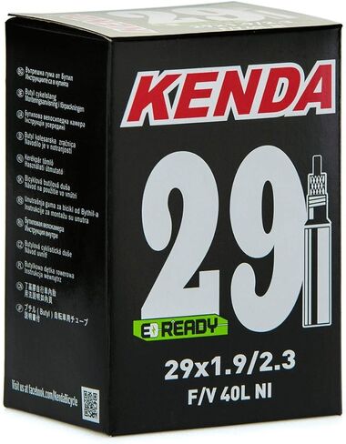 كاميرا دراجة للجنسين من KENDA 291.9/2.3 F/V Presta 40 مم، أسود، Única in Kuwait