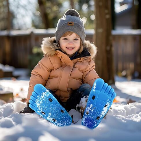 ألعاب الثلج الشتوية للأطفال من وام-أو، أحذية ثلج عملاقة قابلة للتعديل على شكل يتي، آثار أقدام يتي للأولاد والبنات وأنشطة الثلج in Kuwait
