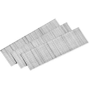uxcell 1000Pcs 18 Gauge Brad Nails, 3/4" Length Straight Finishing Nails, Galvanized Carbon Steel Nails for Woodworking Construction Silver
