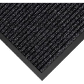 Amyracel Sturdy Front Door Mat Outside Entrance, 2' x 4' Absorbent Dirt Trapper Outdoor Door Mat, Non Slip Door Mat Indoor Entrance, Low Profile Welcome Mats for Front Door Patio, Porch