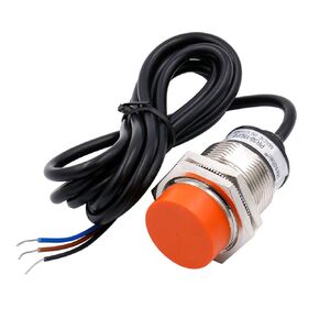 M30 Inductive Proximity Sensor Switch PR30-15DP2 Cylindrical Type Detector 15mm DC12-24V 3-Wire PNP NC(Normally Closed) CE