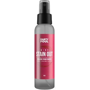Party Foul Wine Stain Out Spray - Plant Based Red Wine Stain Remover for Clothes, Carpets, & Couches - Stain Remover Spray for Coffee, Tea, & Sports Drinks Stains - Unscented - 3 Ounce (Pack of 3)