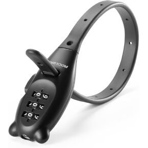 ROCKBROS Zip Tie Bike Lock Combination Small Cable Lock Lightweight Refrigerator Cabinet Locks with Combination Adjustable Helmet Bike Lock
