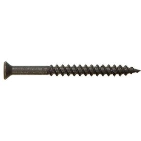 39312 Phillips Drive Trim Screw, 100-Pack, Black