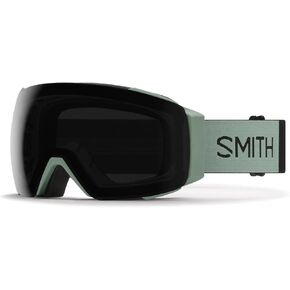 SMITH I/O MAG Snow Goggles – Adult Ski & Snowboarding Goggles with Interchangeable Lens, Anti-Fog Performance & 100% UV Protection – for Men & Women – Sage Brush, ChromaPop Pro Sun Black