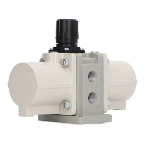 Kadimendium Gas Booster Pump SMC Pneumatic Booster Pump Valve Air Compressor Cylinder Air Source Processing Component for Pneumatic Equipment