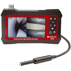 Triplett BR330 High Definition Auto Focus Borescope with Waterproof and Dustproof (IP67) 9mm Inspection Camera