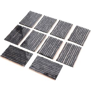 100pcs Tire Repair Plugs, 100x3mm Tire Plugs, Tubeless Tyre Rubber Sealing Strip, Roadside Off-Road Tires Emergency Puncture Recovery Repair Strings for Cars, Trucks, Motorcycles, ATV, Mower (black)