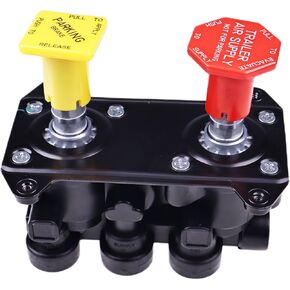 MV-3 Brake Dash Hand Valve Control Module 800523 065248 1/4" NPT Ports Compatible with Bendix Sterling Peterbilt Trailer Parking Brake 107753 5005062 KN20612