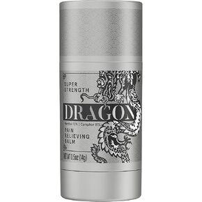 Dragon Balm Travel Roll-on Super Silver Strength Muscle and Joint Discomfort Relief – Quick Absorb, Natural Ingredients - for Back, Elbows, Feet, Hands, HIPS, Legs and Neck