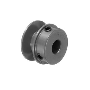 uxcell AK15-1/2 V-Belt Sheave 1/2"Bore 1.55"OD Single Groove Web Sheave Bored-to-Size Sheave, Cast Iron, Belt Section for 4L or A Belt